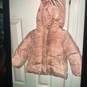 Toddler girl size 2t GAP Blush Pink Hooded Jacket
